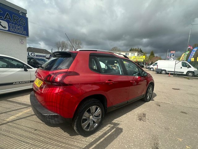 Peugeot 2008 Puretech Active Suv KS67VKR Red #5