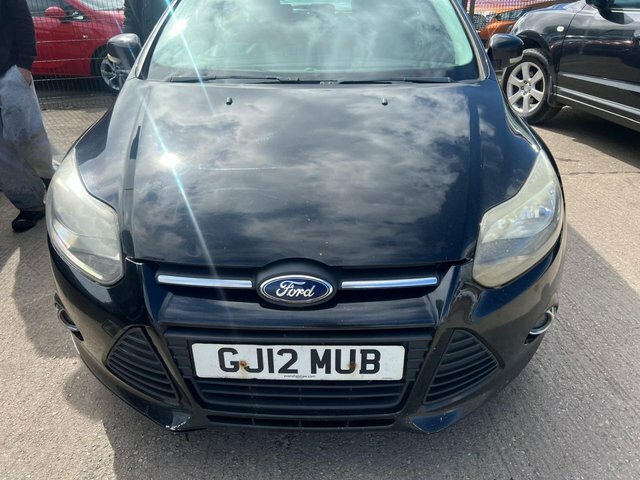 Ford Focus Tdci Zetec Hatchback GJ12MUB Black #3