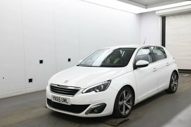 Peugeot 308 Bluehdi Allure Hatchback White #2