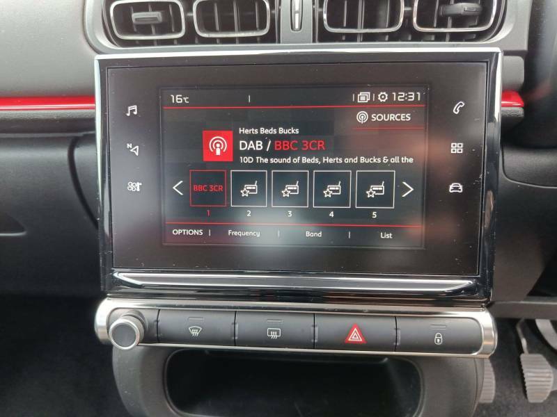 Citroen C3 1.2 Puretech Flair Nav Edition Hatchback Petro LB67YZG Black #4