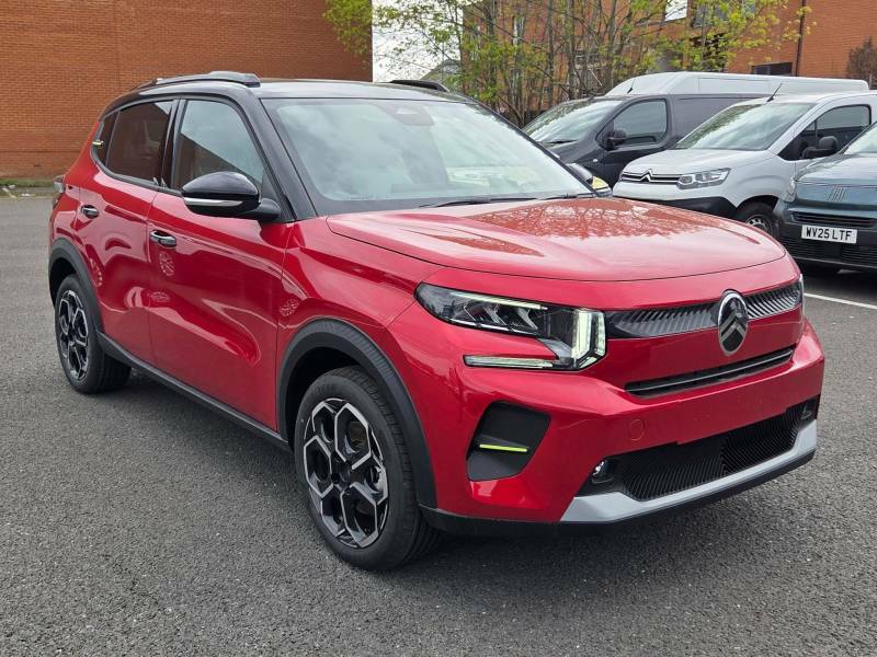 Citroen C3 Standard Range 44Kwh Max 7.4Kw Charger Red