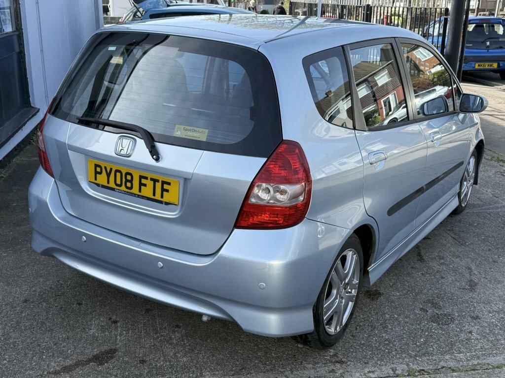 Honda Jazz I-dsi Sport Hatchback PY08FTF Blue #3
