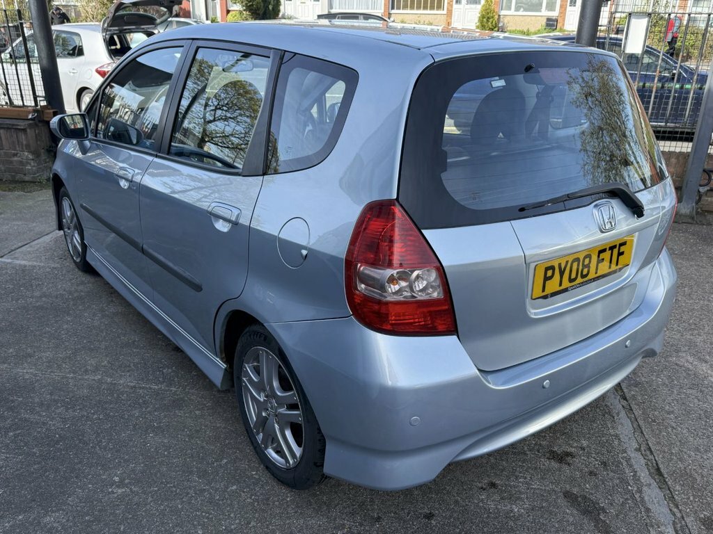 Honda Jazz I-dsi Sport Hatchback PY08FTF Blue #4