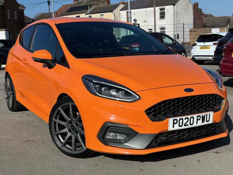 Ford Fiesta 1.5 Ecoboost St Performance Edition - 2020 20 PO20PWU Orange #3