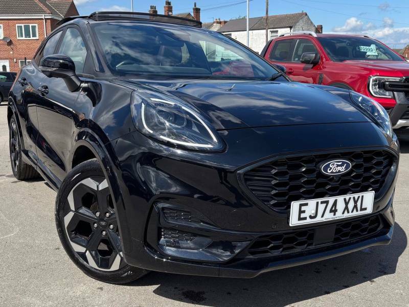 Ford Puma 1.0 Ecoboost Hybrid Mhev St-line X - 2024 74 EJ74XXL Black #4