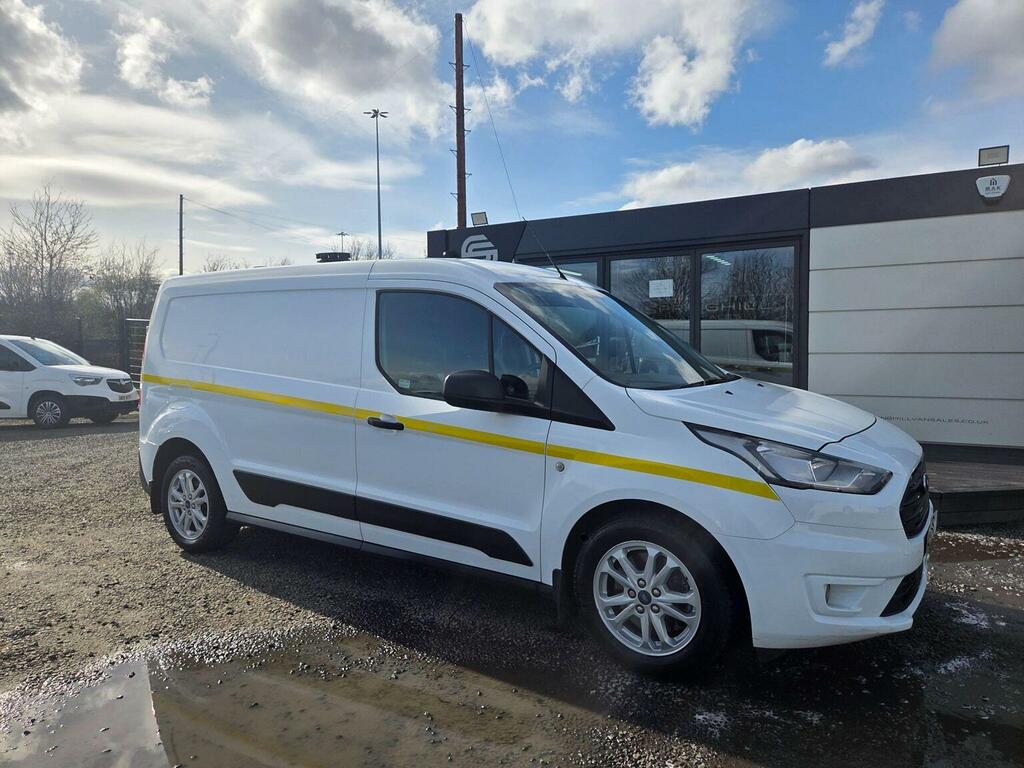 Ford Transit Connect Panel Van 1.5 240 Ecoblue Trend L2 Euro 6 Ss MX71UZS White #2