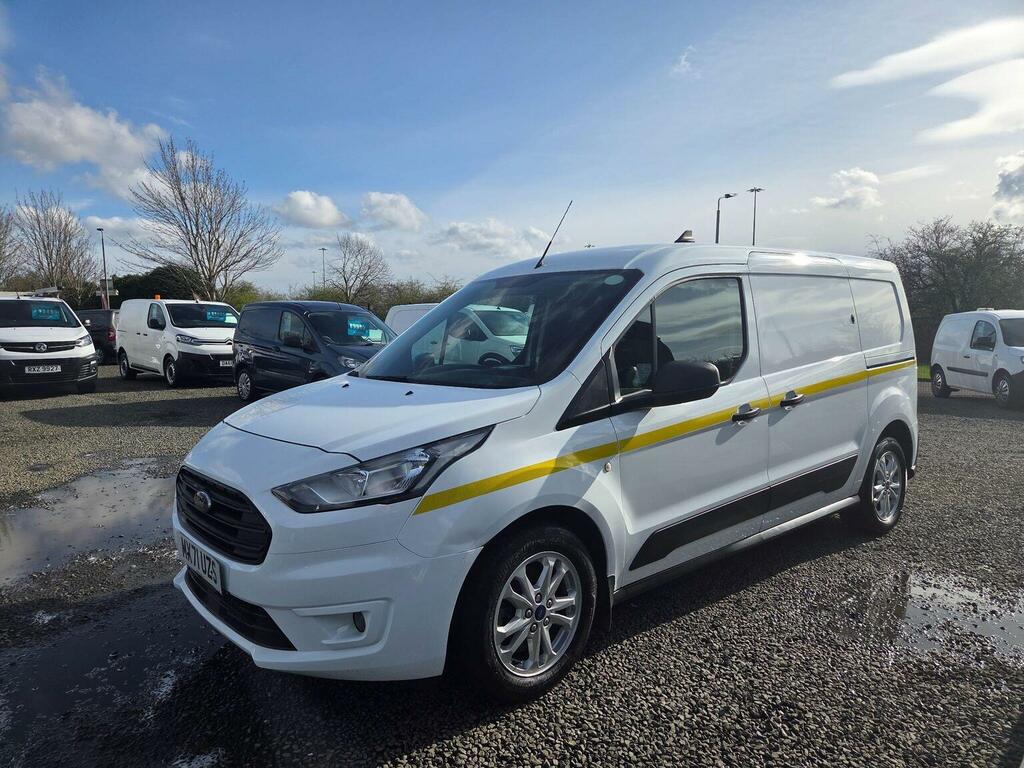 Ford Transit Connect Panel Van 1.5 240 Ecoblue Trend L2 Euro 6 Ss MX71UZS White #6