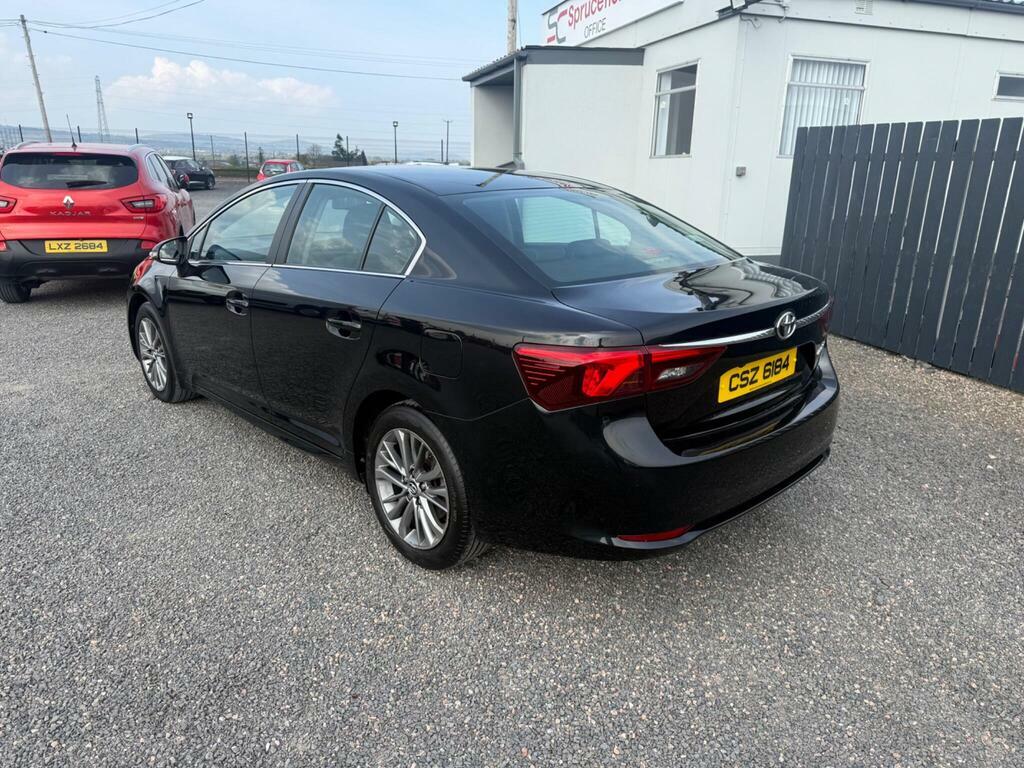 Toyota Avensis 1.6 D-4d Business Edition Euro 6 S S Black #4