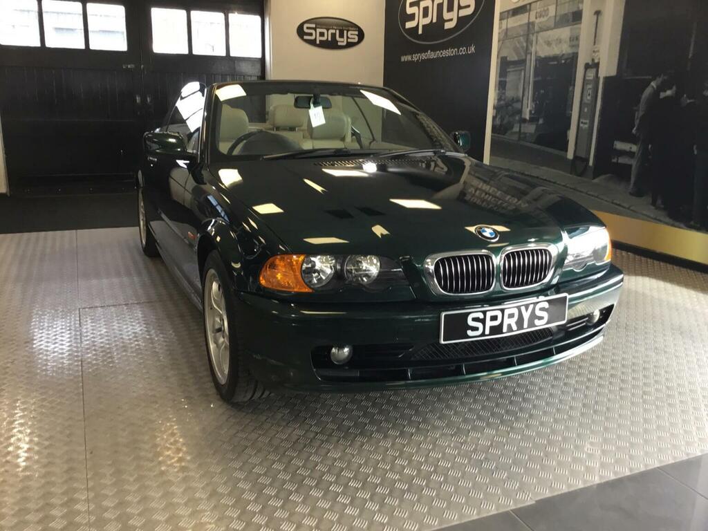 BMW 3 Series Convertible 2.5 323Ci 323 2000W Green #2