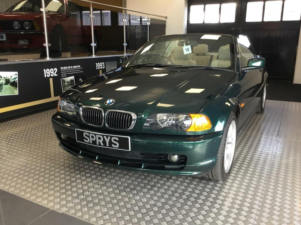 BMW 3 Series Convertible 2.5 323Ci 323 2000W Green #4