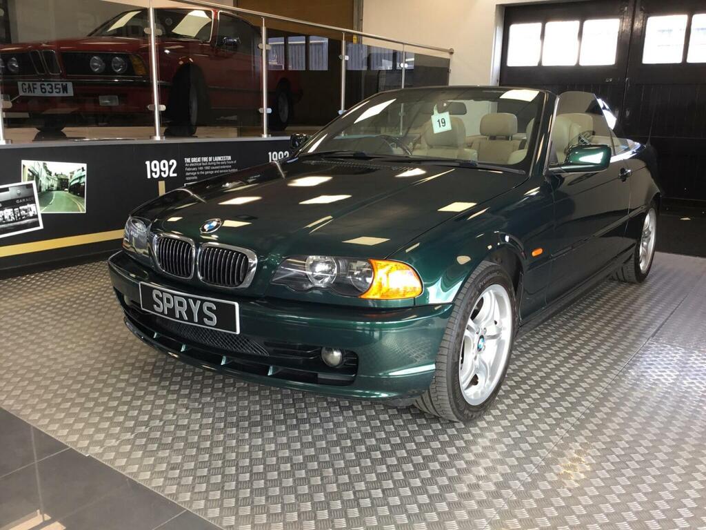BMW 3 Series Convertible 2.5 323Ci 323 2000W Green #5