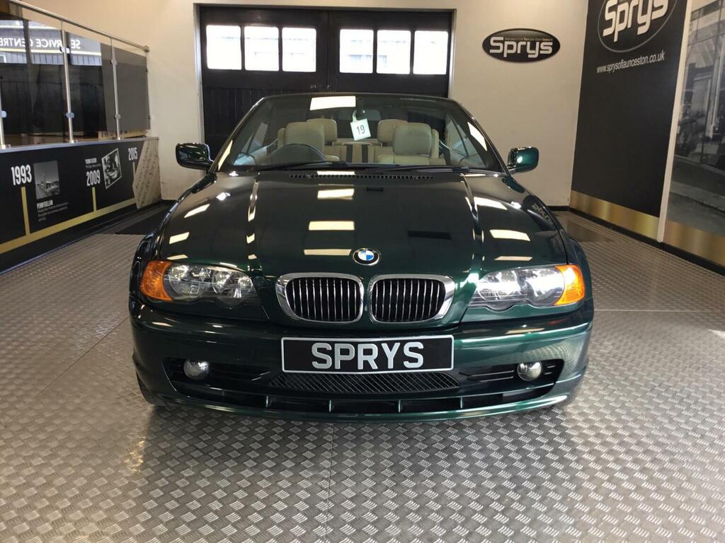 BMW 3 Series Convertible 2.5 323Ci 323 2000W Green #3