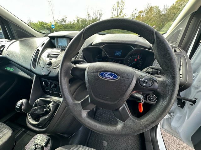Ford Transit Connect Tdci 220 Panel Van YR67PSY White #4