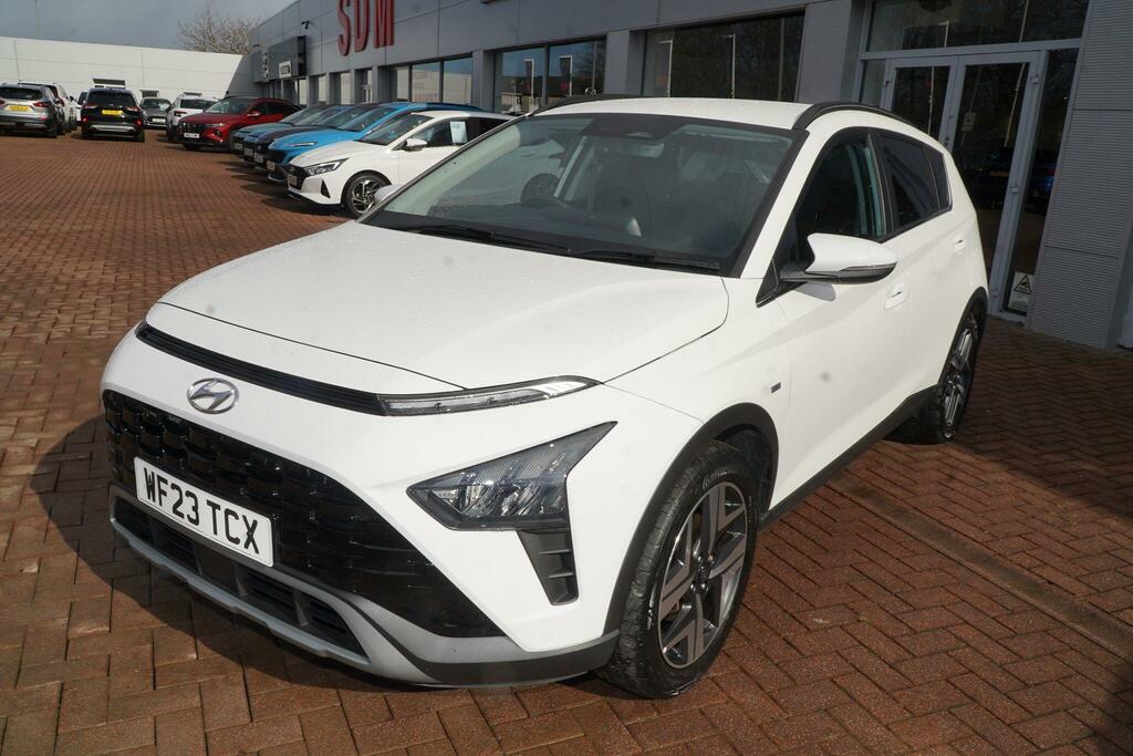 Hyundai Bayon 1.0 T-gdi Mhev Premium Suv Hybrid Manua WF23TCX White