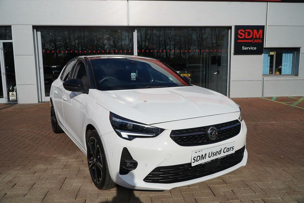 Vauxhall Corsa 1.2 Turbo Ultimate Hatchback Euro ML23HJO White #5