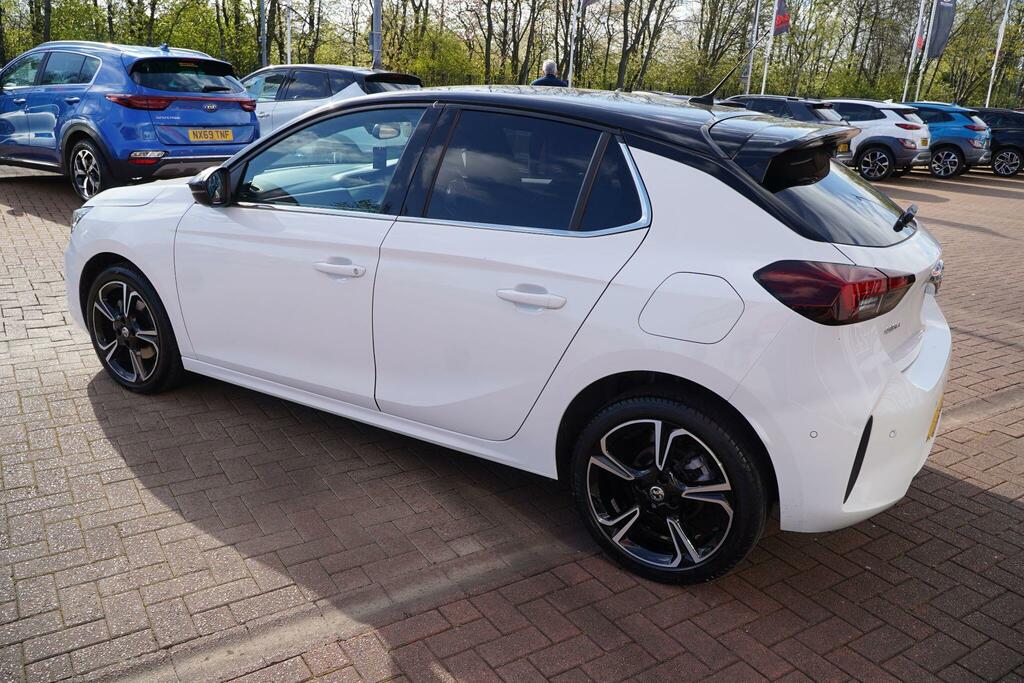 Vauxhall Corsa 1.2 Turbo Ultimate Hatchback Euro ML23HJO White #3