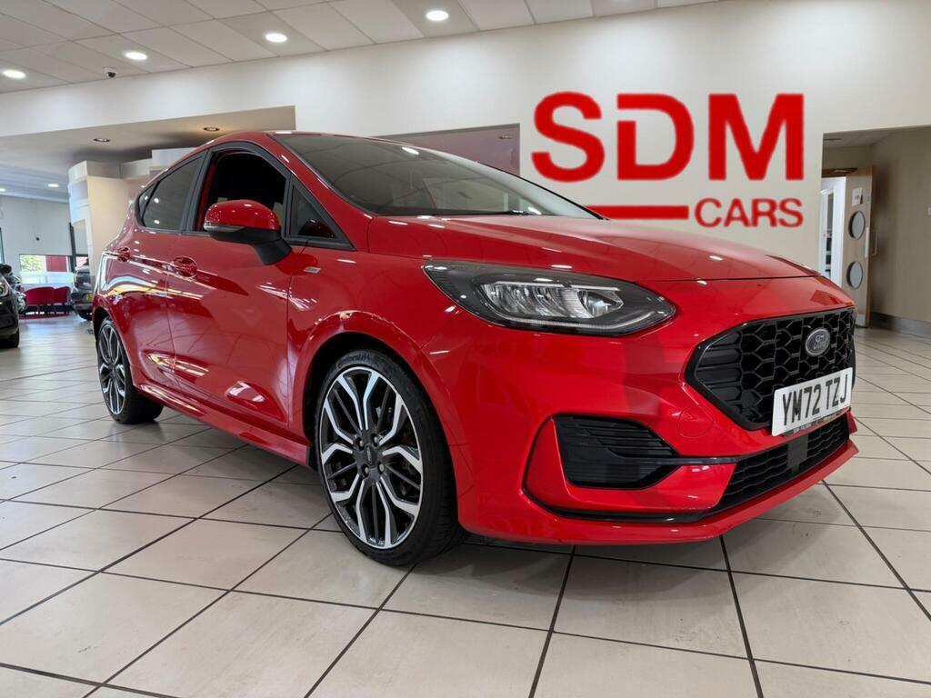 Ford Fiesta 1.0T Ecoboost Mhev St-line X Edition Hatchback Red