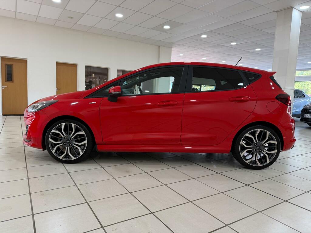Ford Fiesta 1.0T Ecoboost Mhev St-line X Edition Hatchback YM72TZJ Red #5
