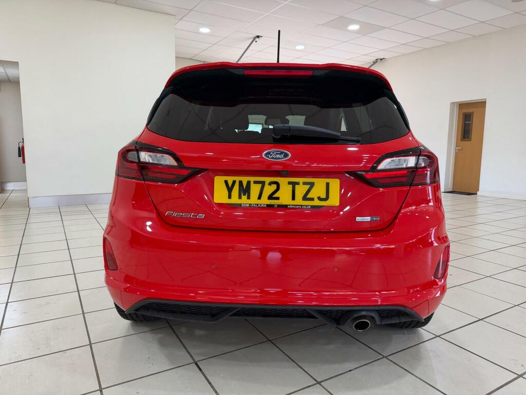 Ford Fiesta 1.0T Ecoboost Mhev St-line X Edition Hatchback YM72TZJ Red #6