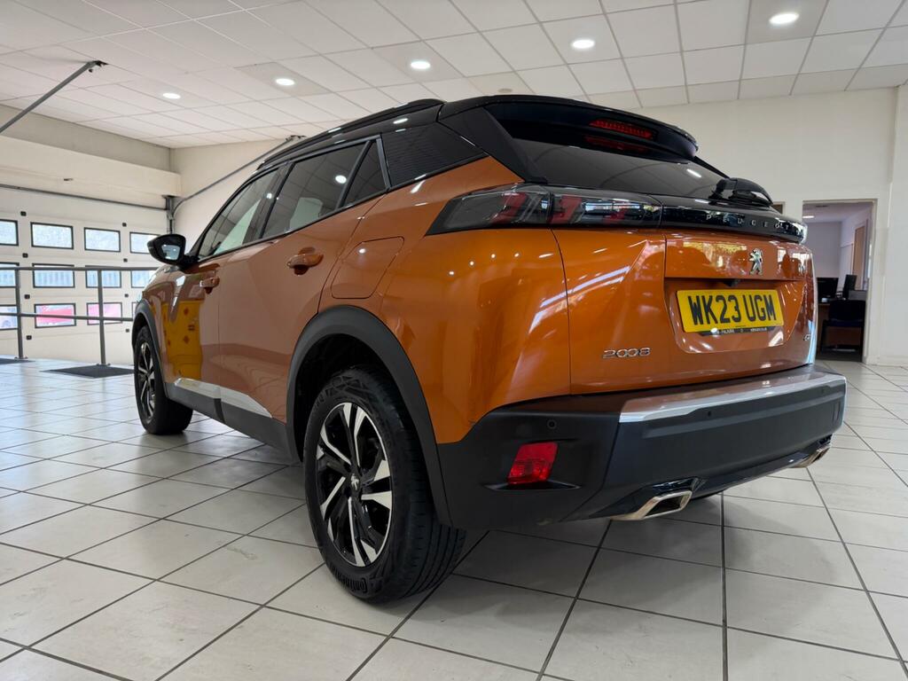Peugeot 2008 1.2 Puretech Gt Suv Eat Euro 6 Ss 1 WK23UGM Orange #4