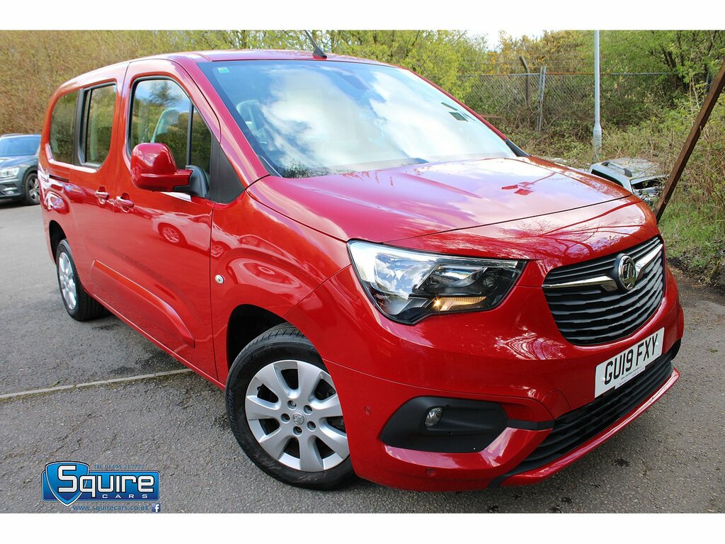 Vauxhall Combo Life Turbo D Blueinjection Energy U1382 Ulez Red
