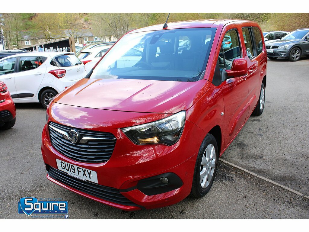 Vauxhall Combo Life Turbo D Blueinjection Energy U1382 Ulez GU19FXY Red #3