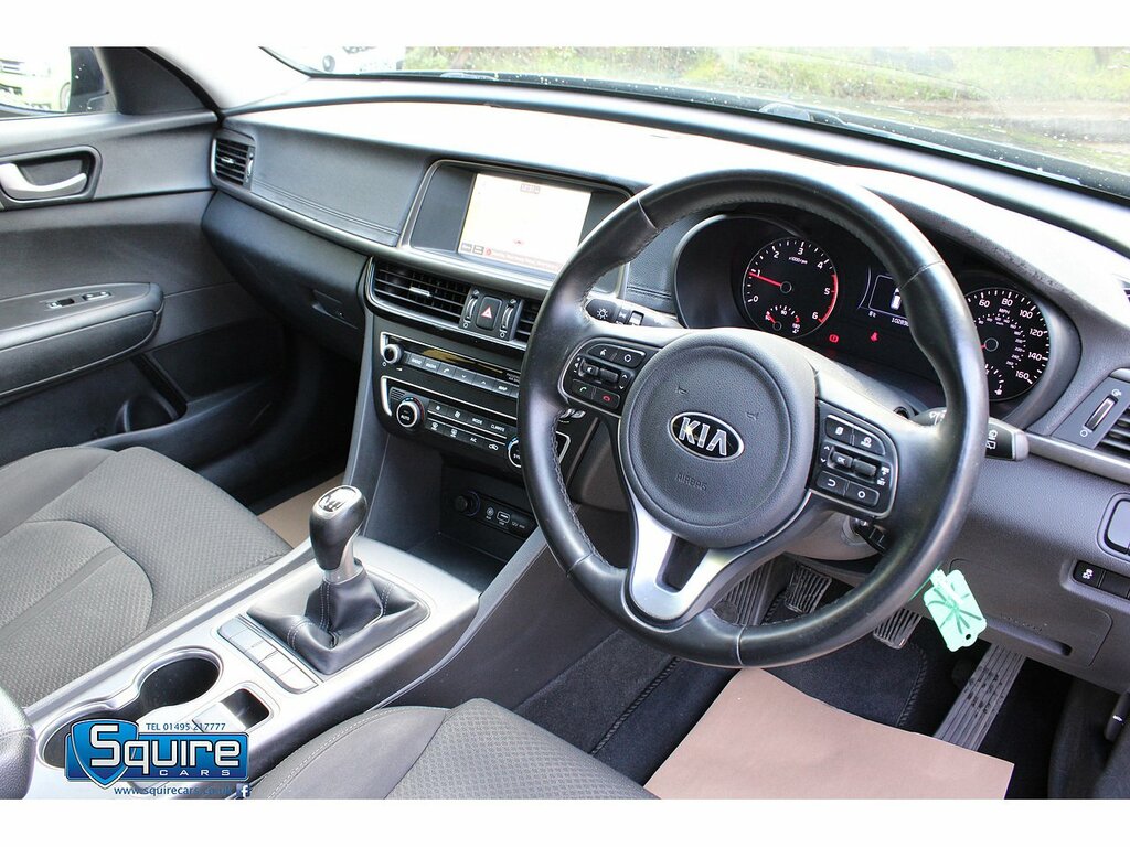 Kia Optima Crdi 2 U1444 Ulez YJ67XHC Black #2
