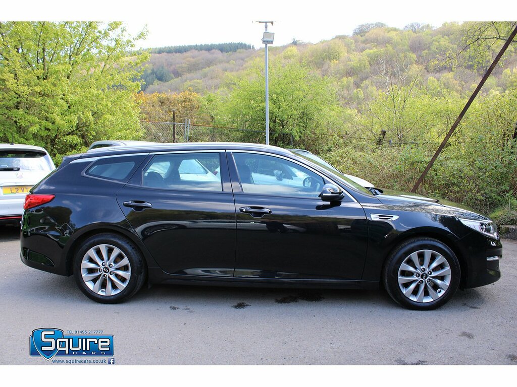 Kia Optima Crdi 2 U1444 Ulez YJ67XHC Black #5