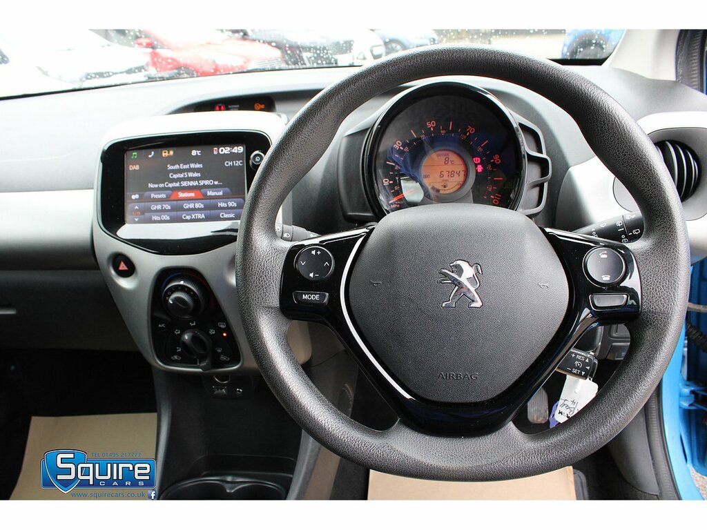 Peugeot 108 Active U1449 Ulez KP66ZSJ Blue #6