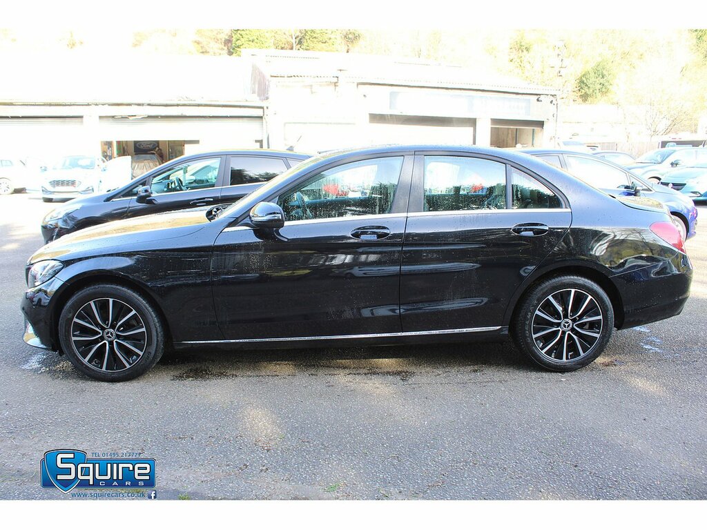 Mercedes-Benz C Class C220d Se U1457 Ulez KX19CLH Black #5