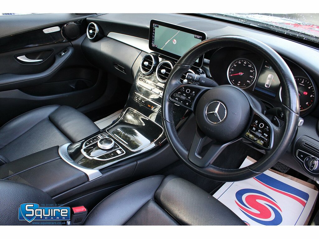 Mercedes-Benz C Class C220d Se U1457 Ulez KX19CLH Black #2