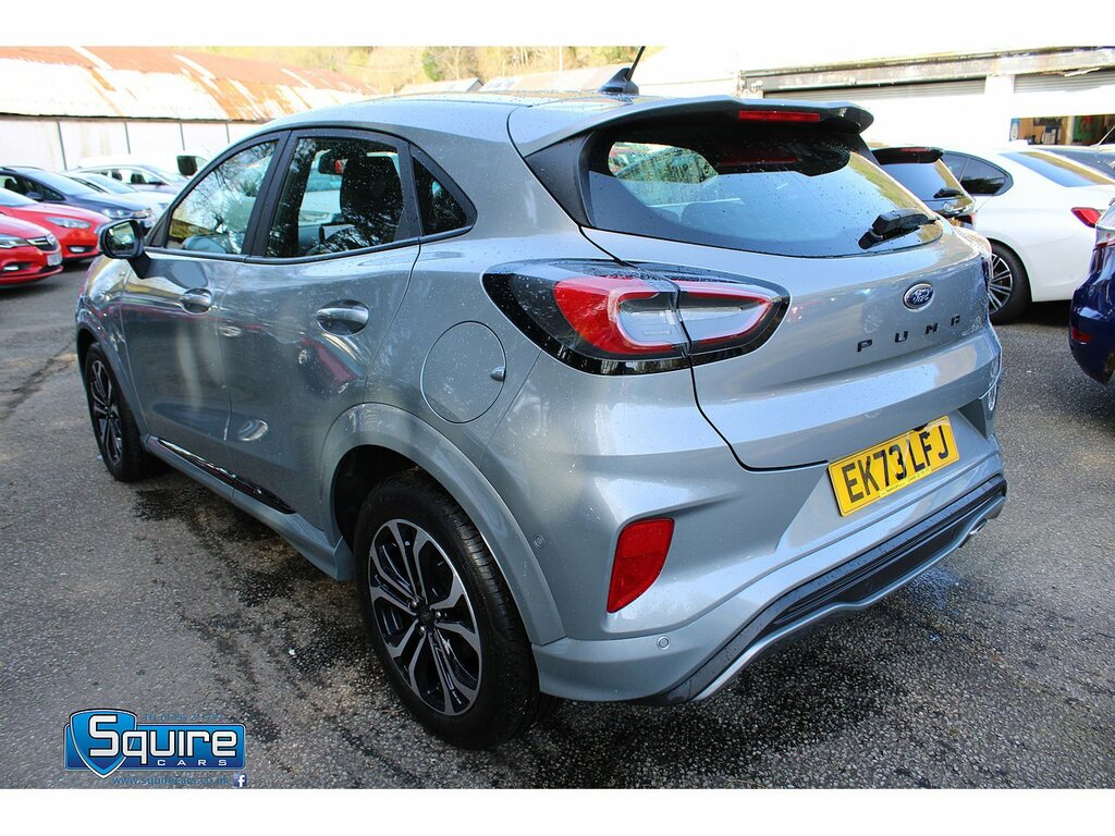 Ford Puma T Ecoboost Mhev St-line U1494 Ulez EK73LFJ Silver #3