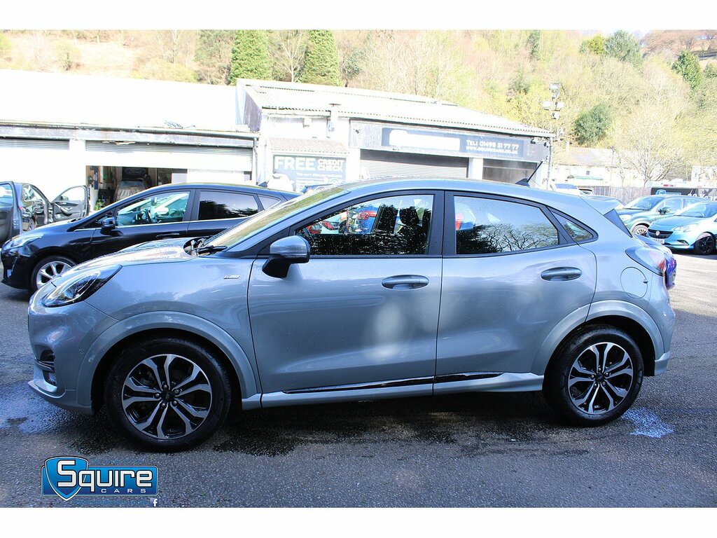 Ford Puma T Ecoboost Mhev St-line U1494 Ulez EK73LFJ Silver #5