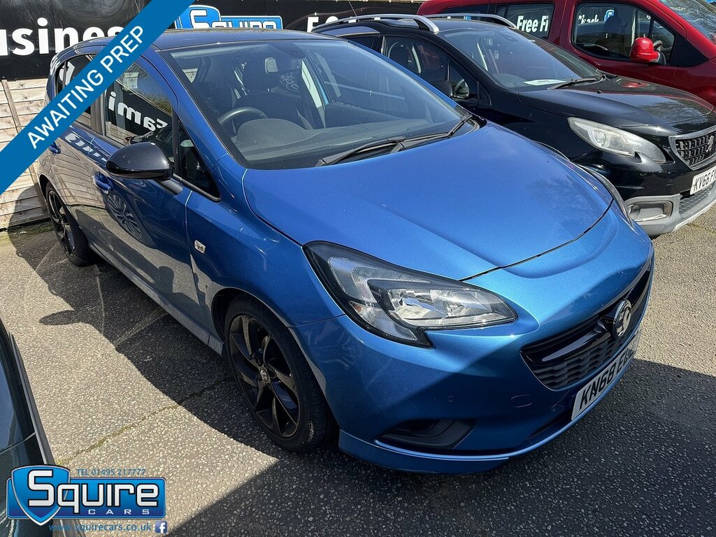 Vauxhall Corsa I Ecotec Sri VX Line Nav Black U1492 Ulez Blue