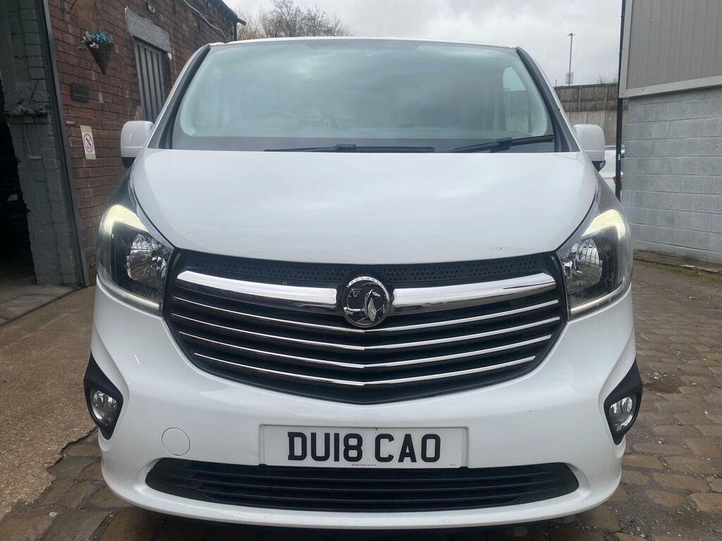 Vauxhall Vivaro Panel Van 1.6 Cdti 2700 Biturbo Ecotec Sportive L1 DU18CAO White #2