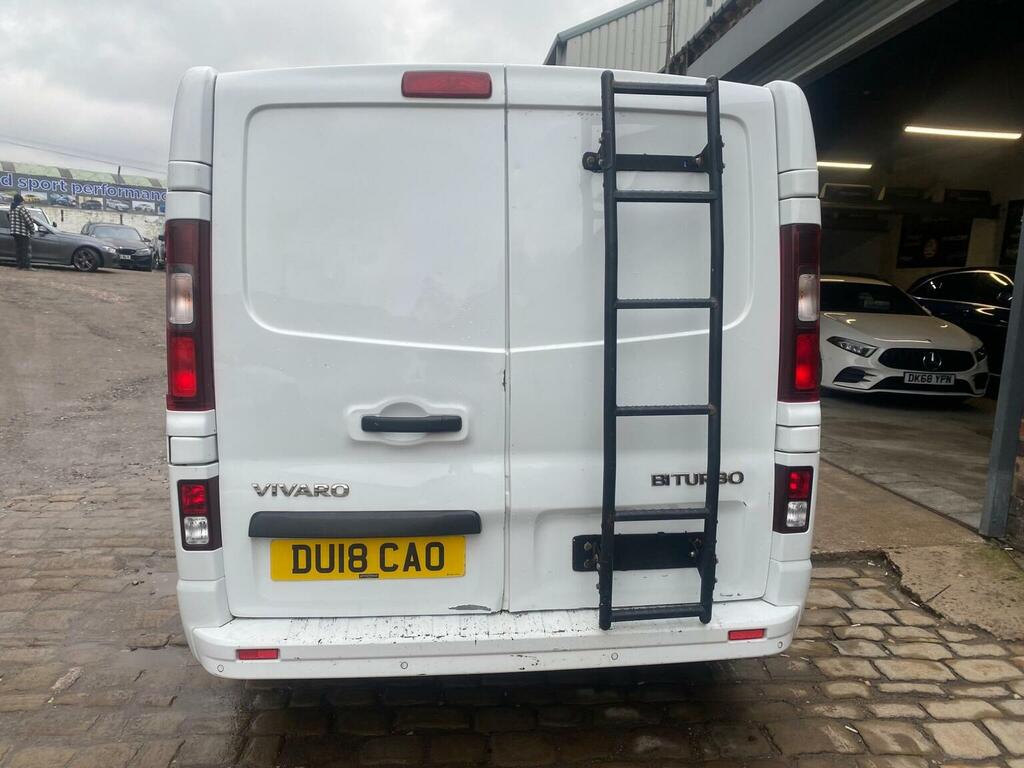 Vauxhall Vivaro Panel Van 1.6 Cdti 2700 Biturbo Ecotec Sportive L1 DU18CAO White #4