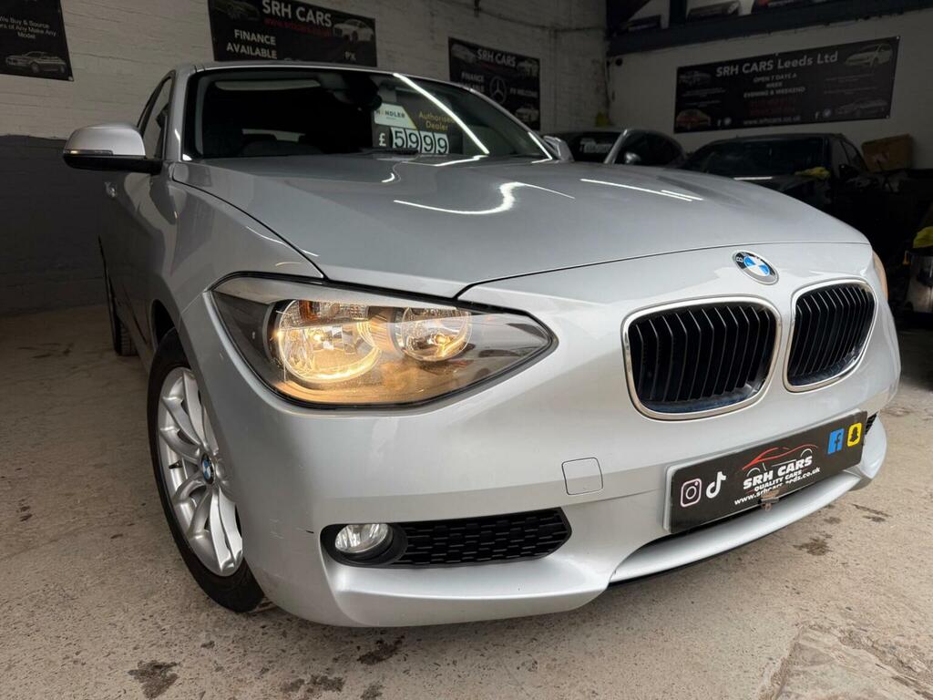 BMW 1 Series Hatchback 1.6 116D Ed Efficientdynamics Business E Silver #5
