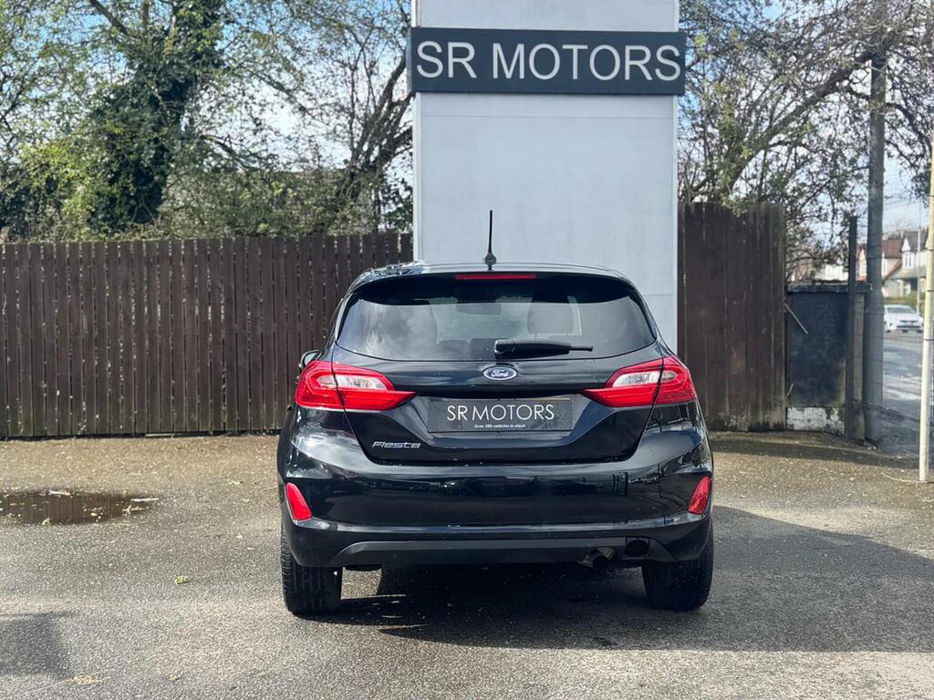 Ford Fiesta Hatchback 1.0T Ecoboost Titanium Euro 6 Ss SG67YMV Black #5