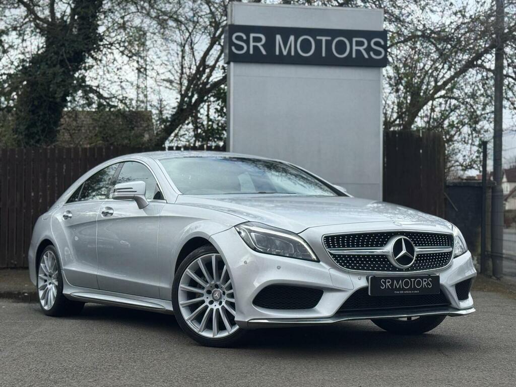 Mercedes-Benz CLS Saloon 2.1 Cls220d Amg Line Coupe G-tronic Euro 6 Silver