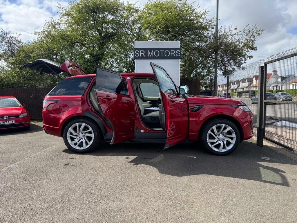 Land Rover Range Rover Sport Suv 3.0 Sd V6 Hse Dynamic 4Wd Euro 6 Ss SL69ZZF Red #5