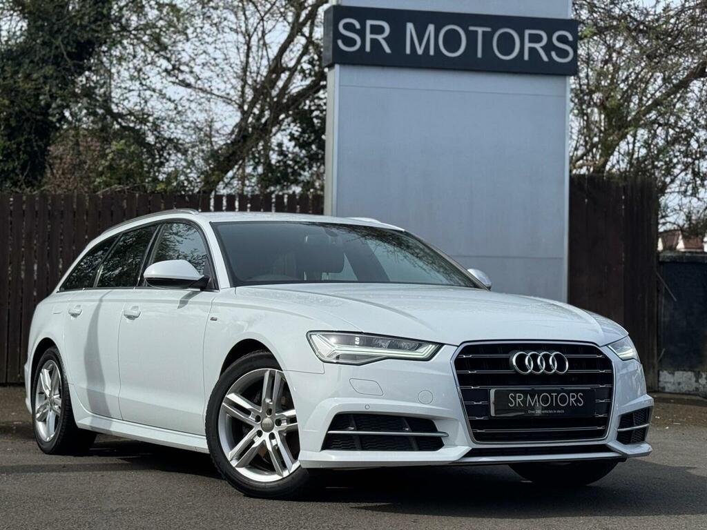 Audi A6 Avant Estate 1.8 Tfsi S Line S Tronic Euro 6 Ss White