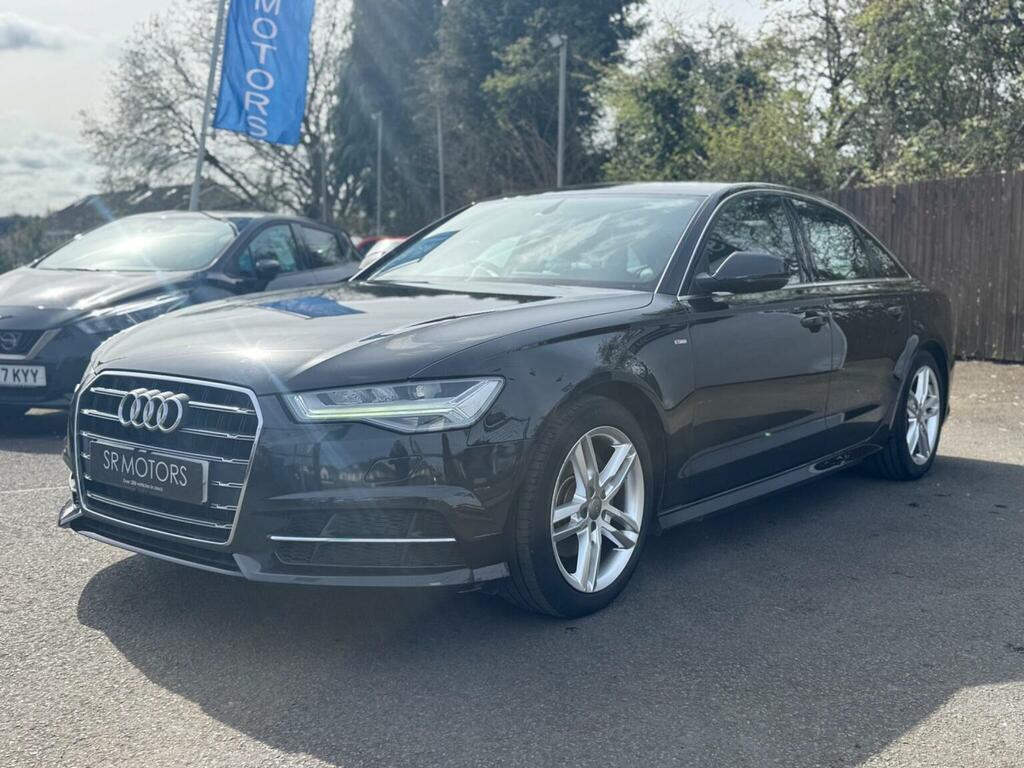 Audi A6 Saloon Saloon 2.0 Tdi Ultra S Line S Tronic Euro 6 Ss SB17VLK Black #4