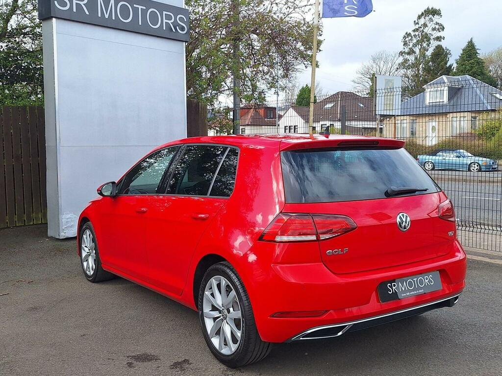 Volkswagen Golf Hatchback 1.6 Tdi Gt Euro 6 Ss 201767 SY67TFX Red #4