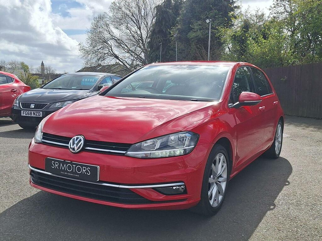 Volkswagen Golf Hatchback 1.6 Tdi Gt Euro 6 Ss 201767 SY67TFX Red #3