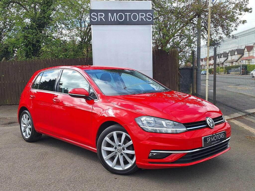 Volkswagen Golf Hatchback 1.6 Tdi Gt Euro 6 Ss 201767 Red