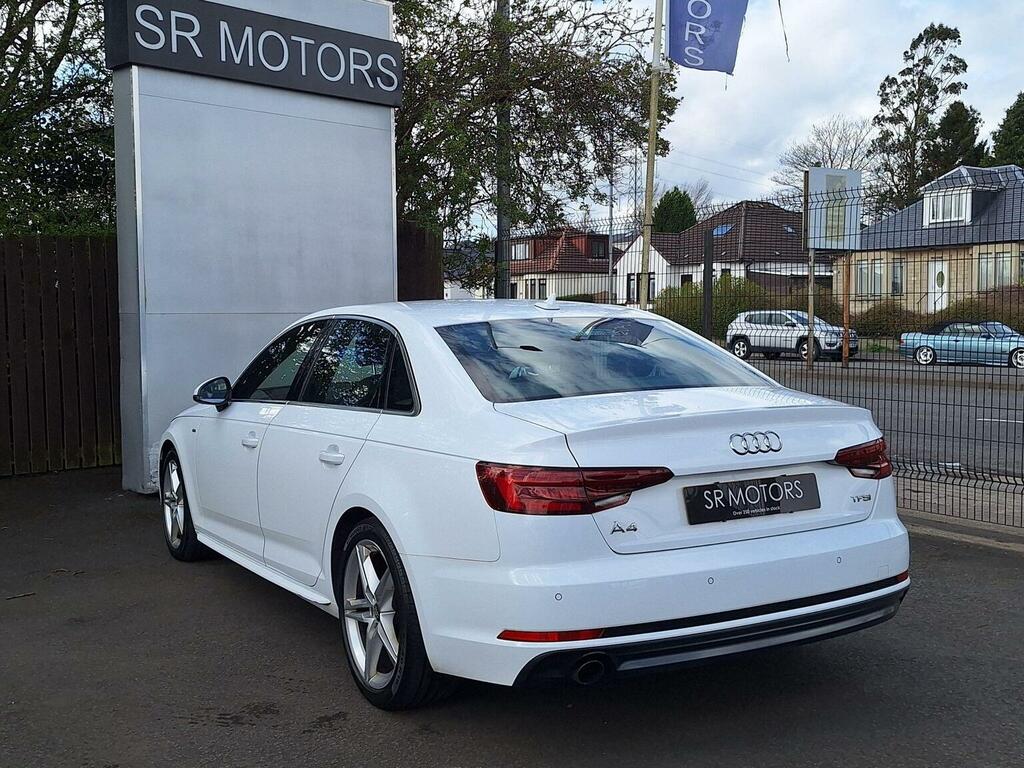 Audi A4 Saloon 1.4 Tfsi S Line Euro 6 Ss 201868 FV68FSL White #4