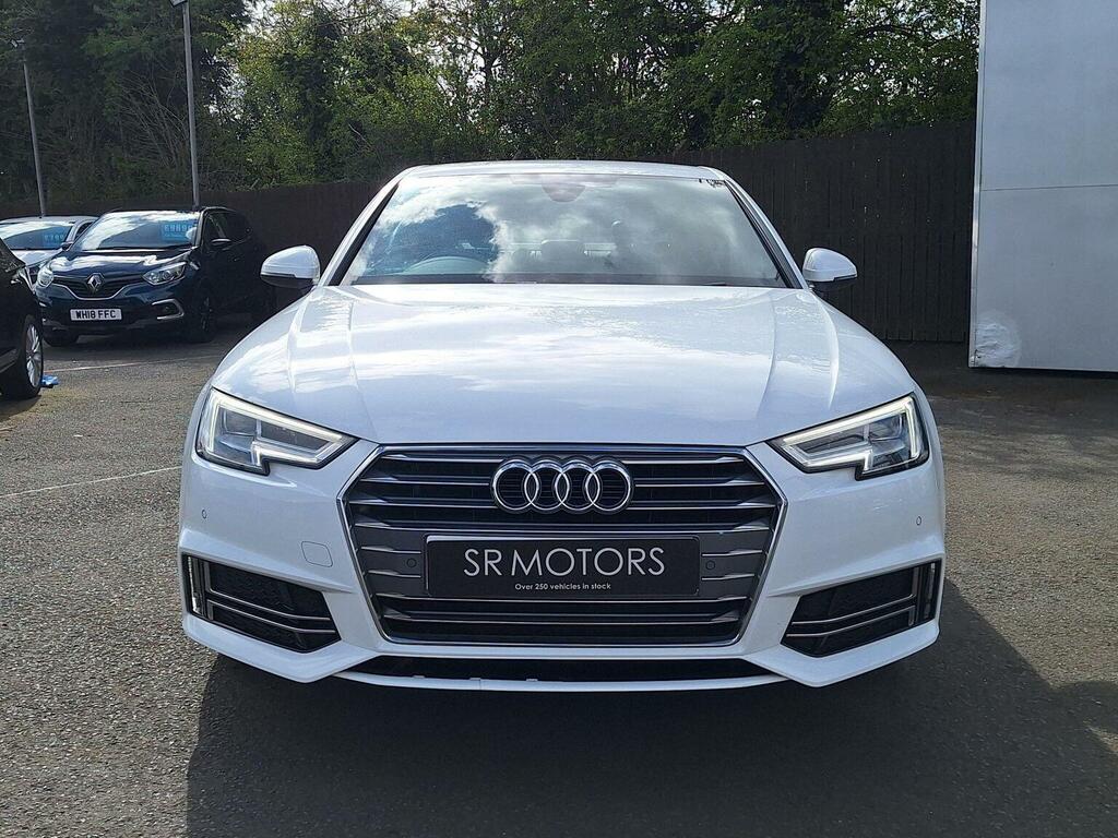 Audi A4 Saloon 1.4 Tfsi S Line Euro 6 Ss 201868 FV68FSL White #2