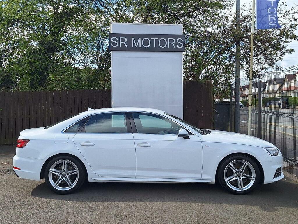 Audi A4 Saloon 1.4 Tfsi S Line Euro 6 Ss 201868 FV68FSL White #6