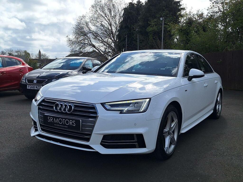 Audi A4 Saloon 1.4 Tfsi S Line Euro 6 Ss 201868 FV68FSL White #3
