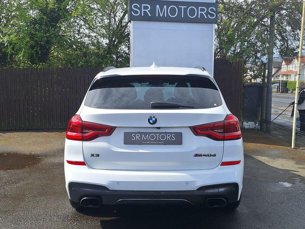 BMW X3 Suv 3.0 M40d Xdrive Euro 6 Ss 201919 BB19LKM White #5